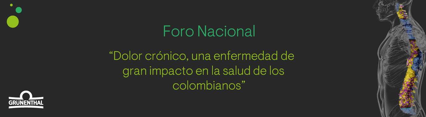 Grünenthal realizó el primer foro nacional sobre dolor crónico en Colombia