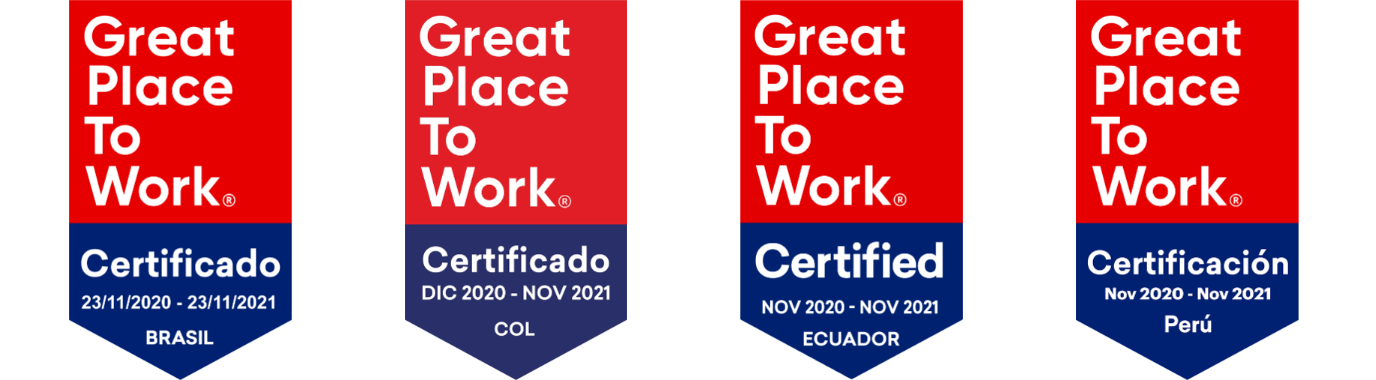 Filiales de Grünenthal LatAm certificadas como “un gran lugar para trabajar”