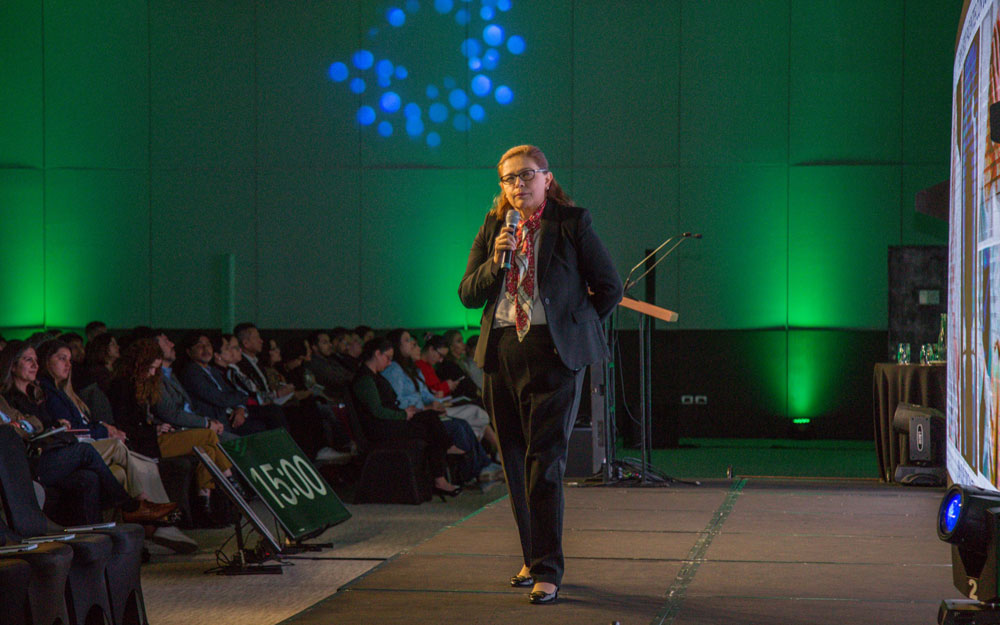 La Dra. Argelia Lara, de México, Especialista en Medicina del Dolor y Paliativa, fue una de las speakers internacionales